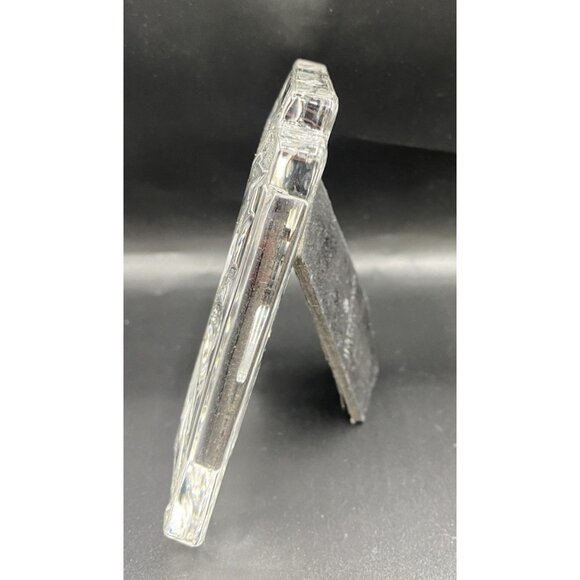 Waterford Crystal With Love Hearts Photo Frame 4x5 Holds 2x3 Photo - Picture 2 of 15